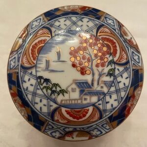 Japanese Ceramic sushi bowls with Scenic Design